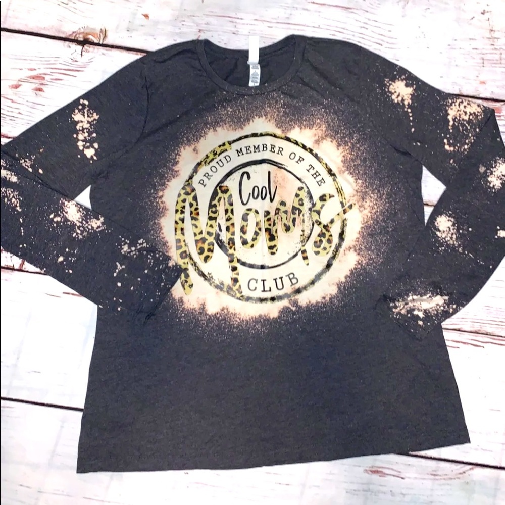 Cool Moms Club Bleached Longsleeve